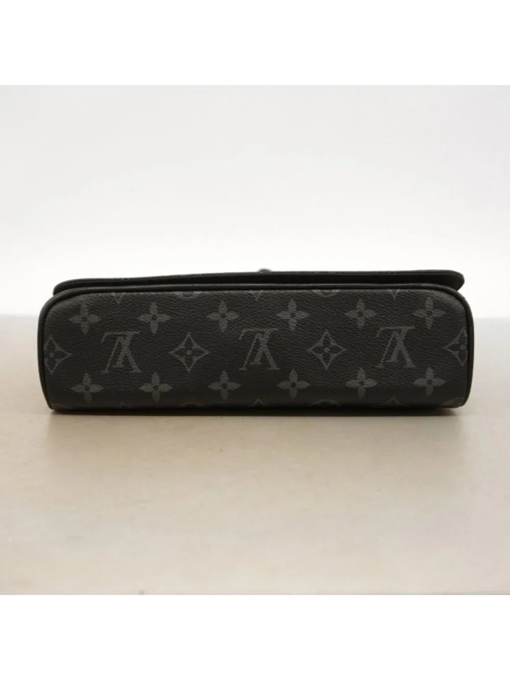 Louis Vuitton Shoulder Bag Monogram Eclipse District PM NM Black